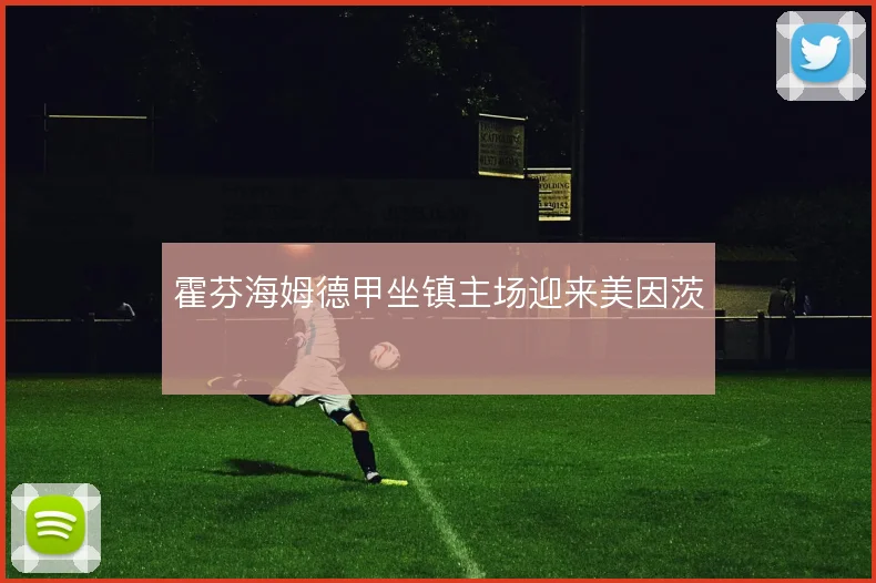 霍芬海姆德甲坐镇主场迎来美因茨